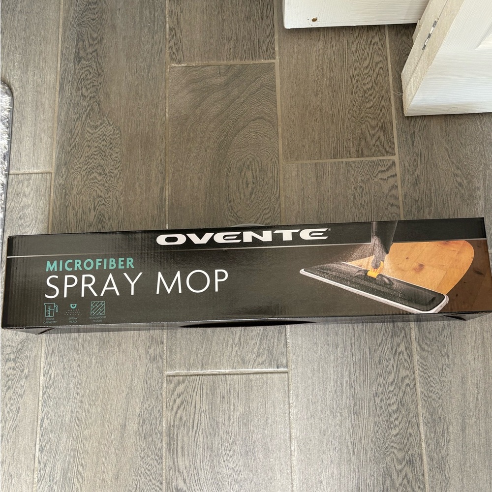 Ovente Microfiber Spray Mop new in box